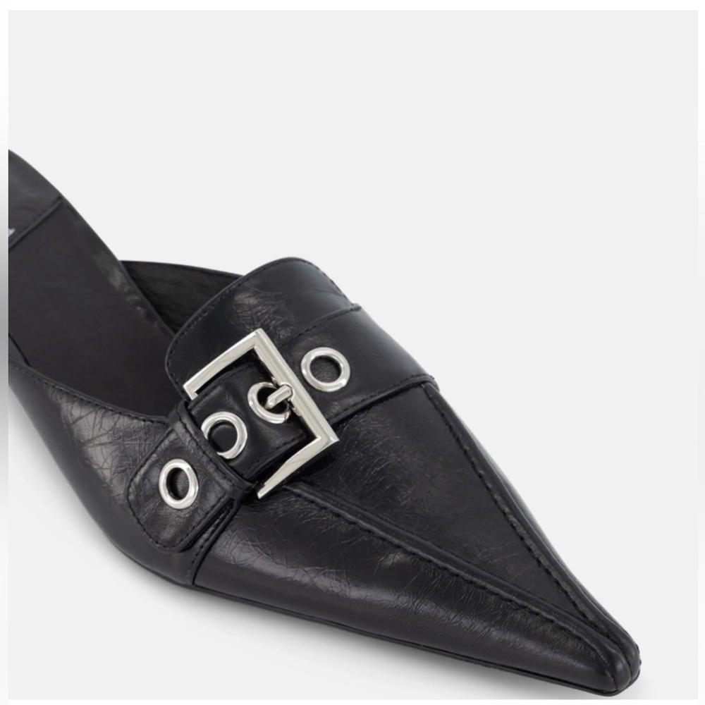 Jeffrey Campbell Prevail Heels - Black Silver